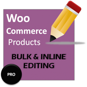 woocommerce product bulk edit and inline editing